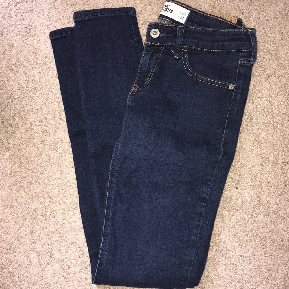 Dark hollister jeans